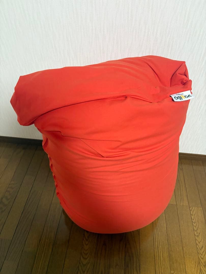 yoqibo オレンジ ビーズクッション