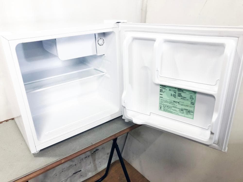 ★2022年製★アイリスプラザ 46L 冷蔵庫【PRC-B051D-W】FWZM