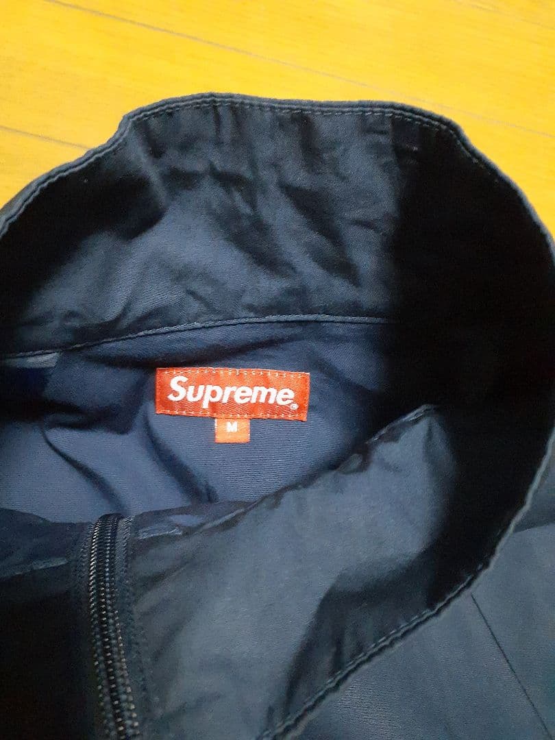 Supreme Raglan Utility Jacket ネイビー M 美品