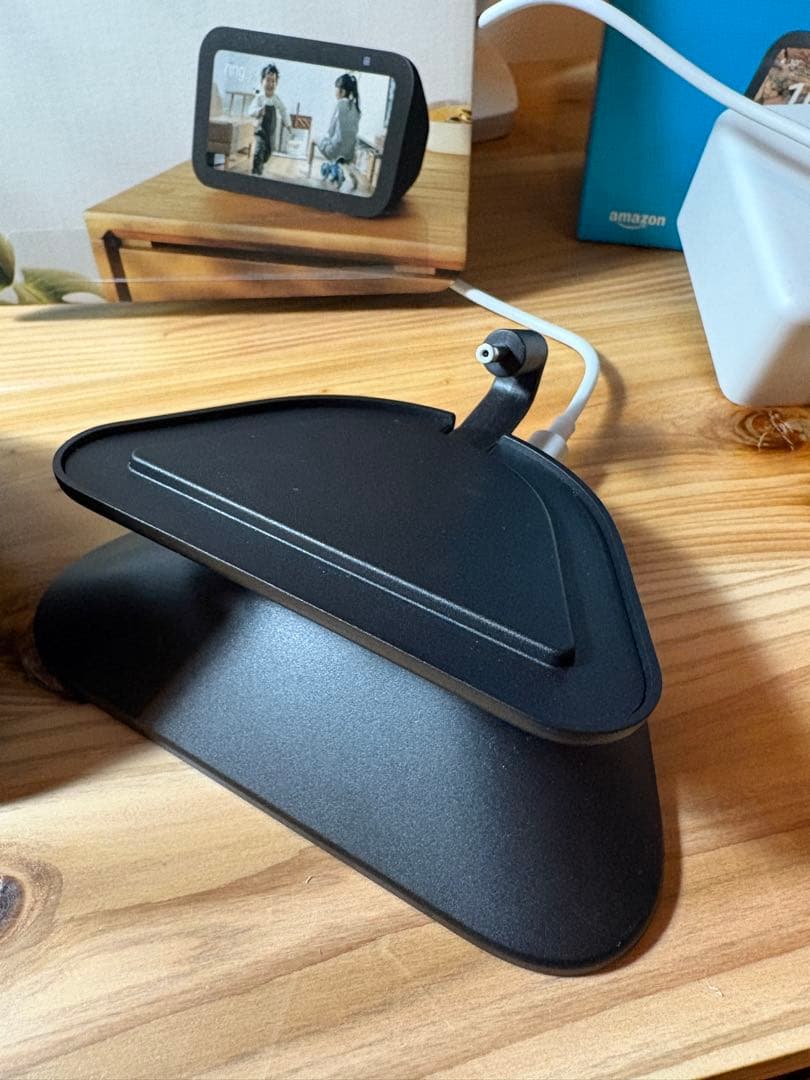 Amazon Echo Show 5 第3世代 チャコール【純正スタンド付き】