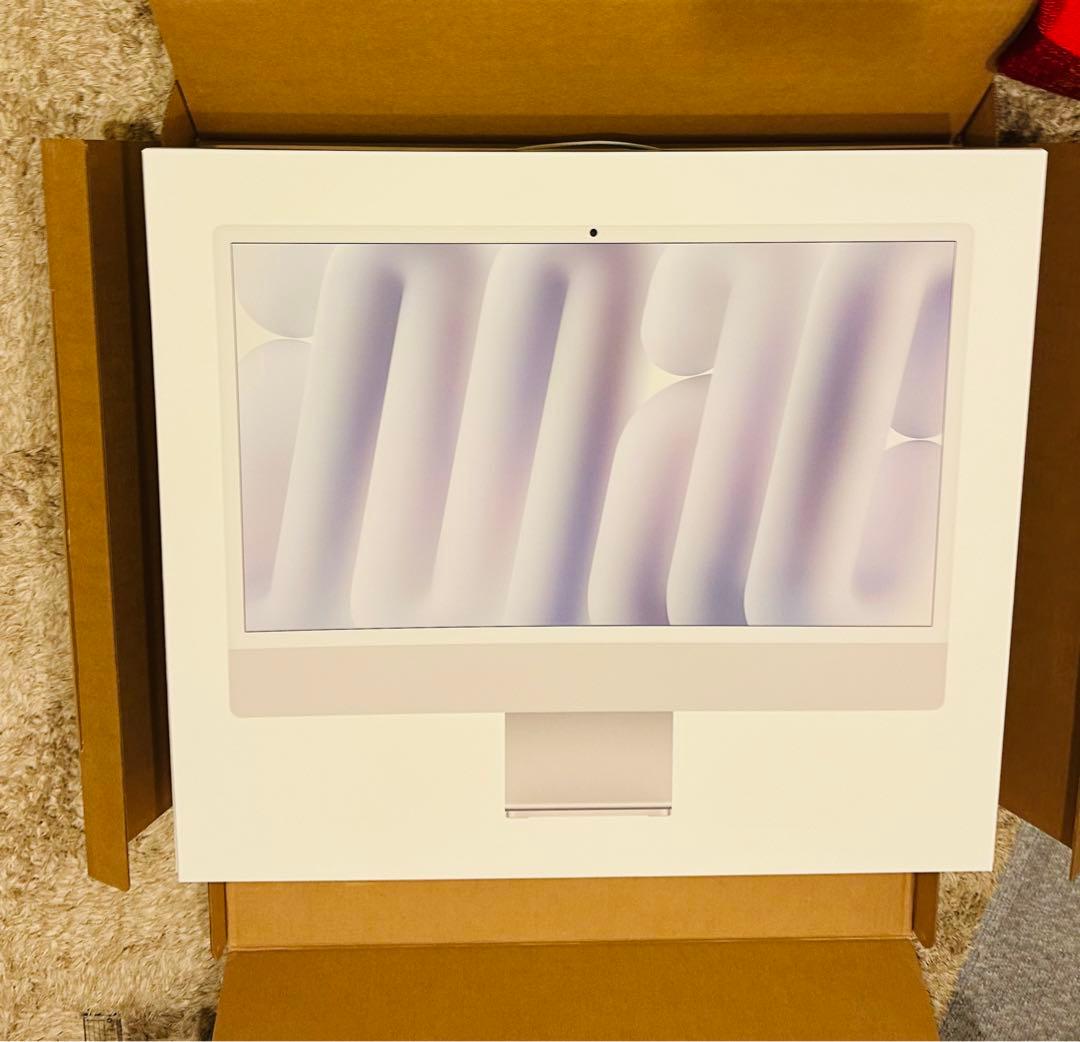 新品/Apple M4/24インチ iMac 256GB /10コア16G
