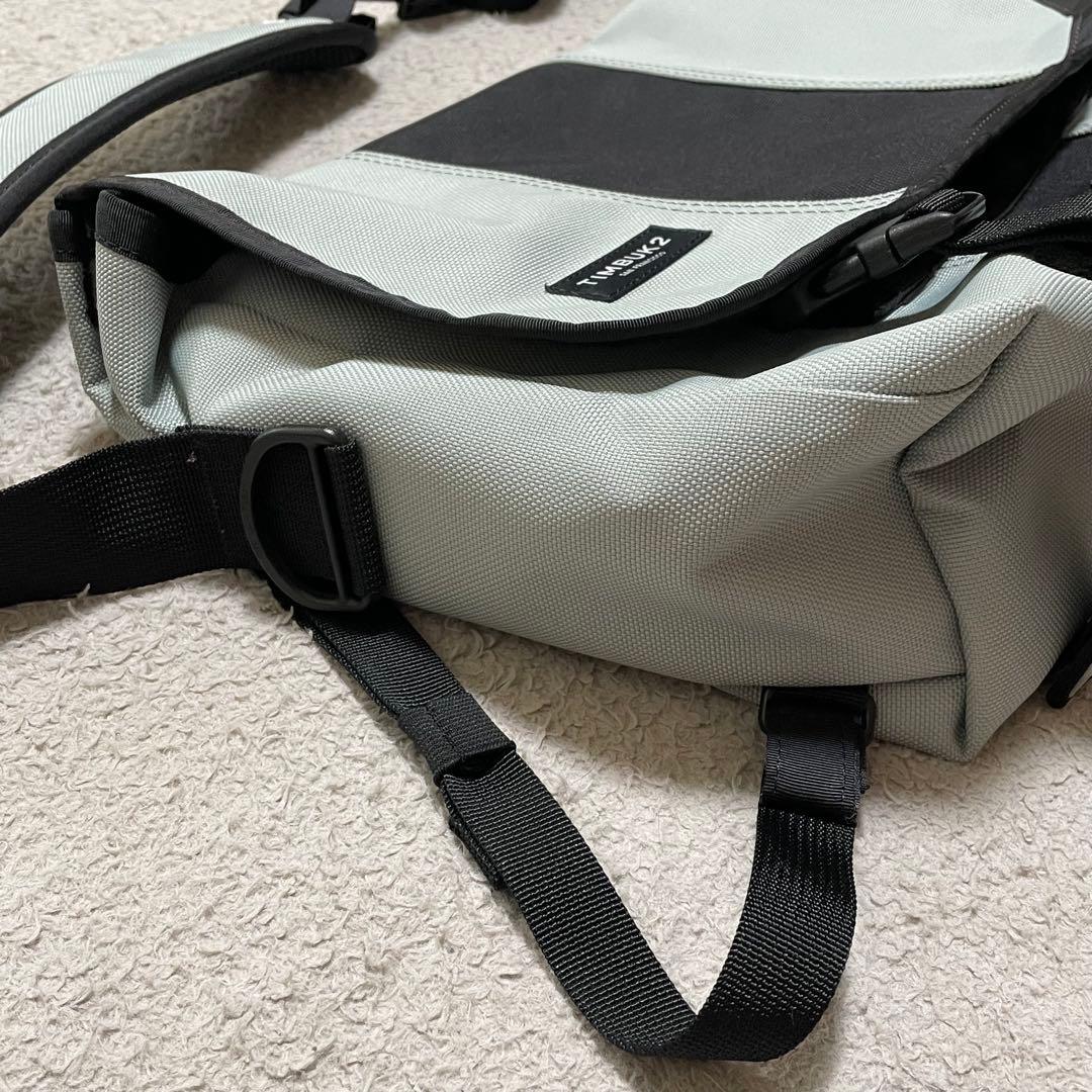 TIMBUK2 メッセンジャーバッグ　Sサイズ　ロゴ刺繍　Y2K 肩掛け　ブルー