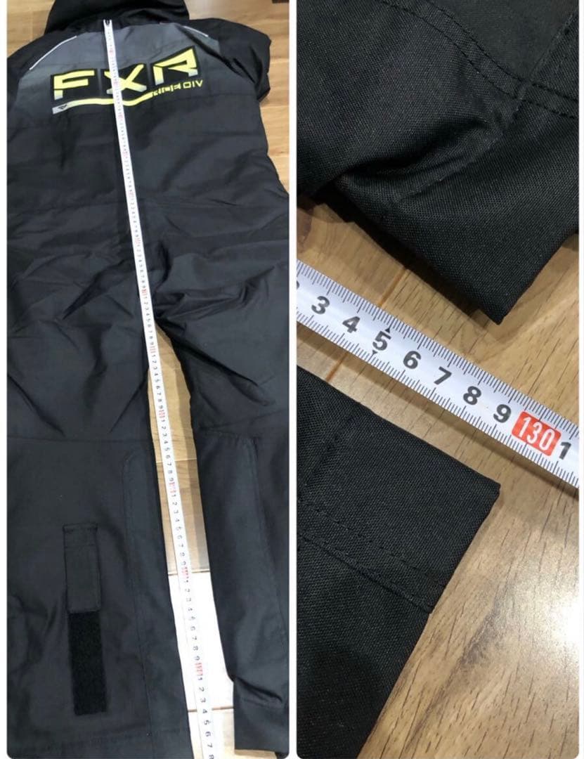 FXR スノーモービル シェル ワンピース ウェア ブラック　イエロー　人気色