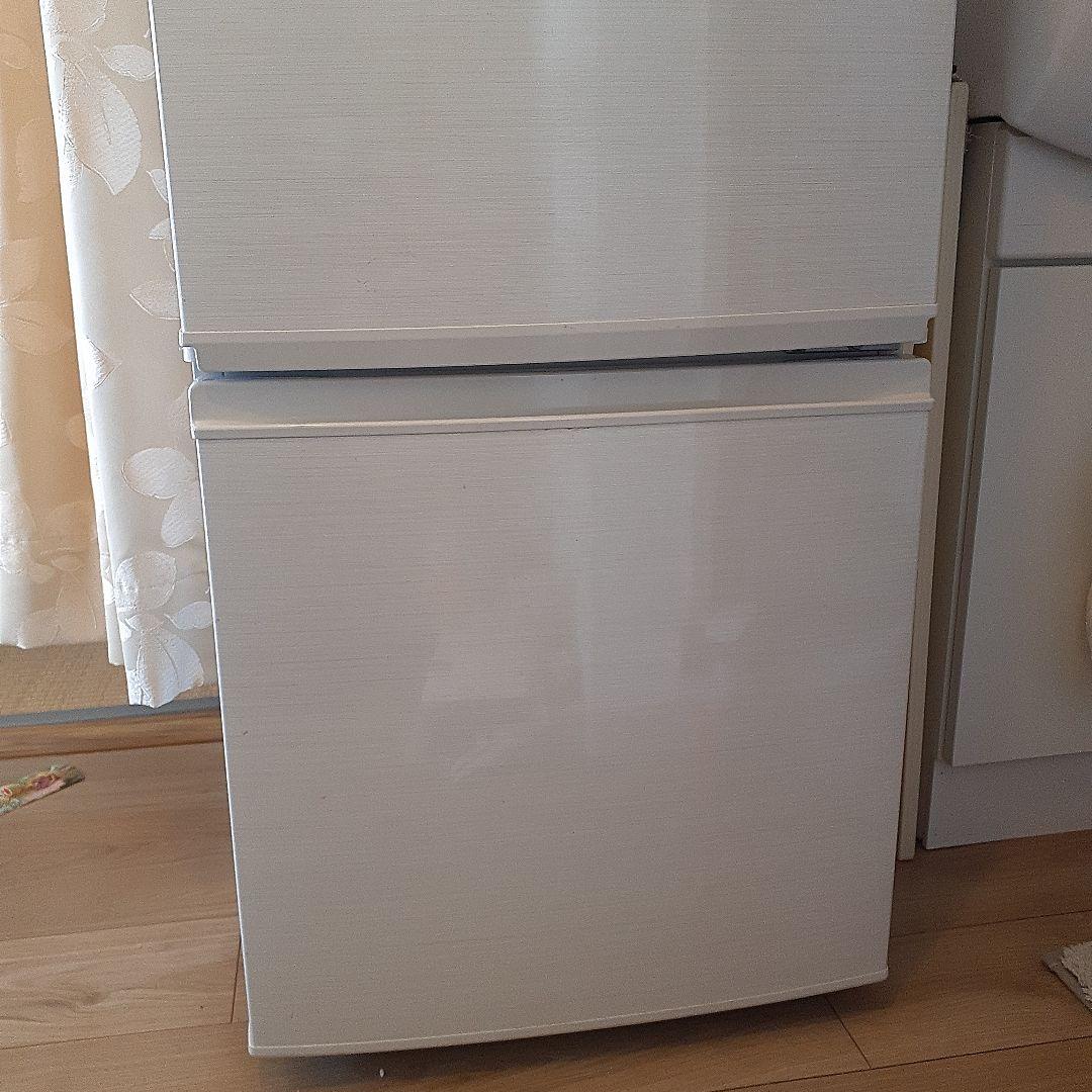 シャープ　ホワイト 2ドア冷蔵庫