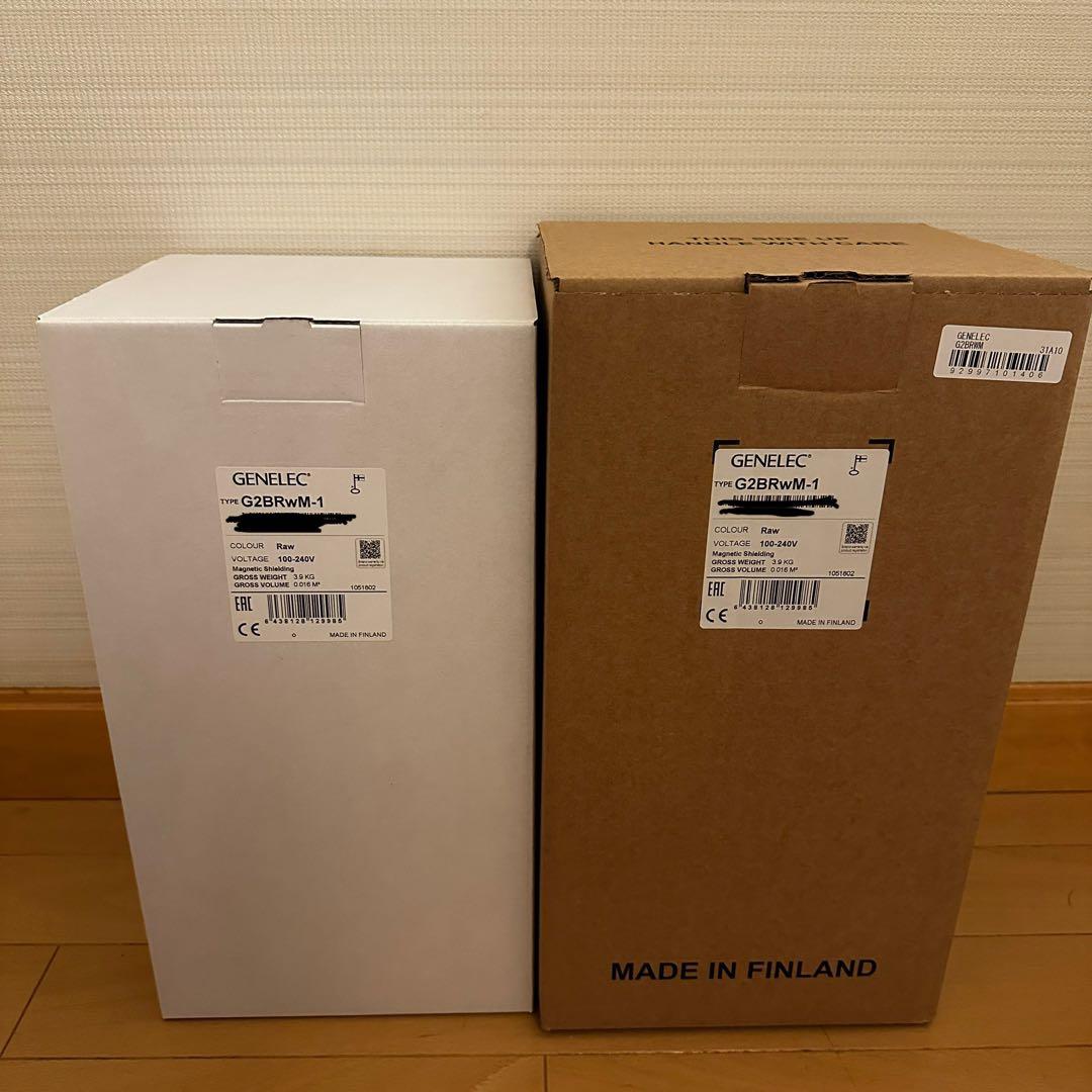 スピーカー・ウーファー GENELEC / G Two RAW + K&M 23274B