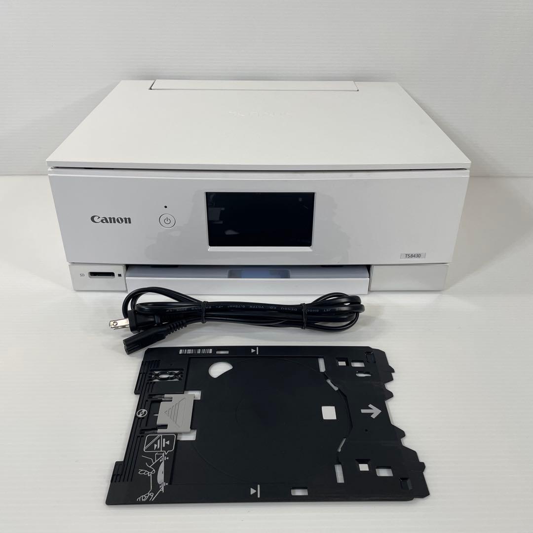 Canon TS8430 動作確認済 完動品 目立つキズなし良品