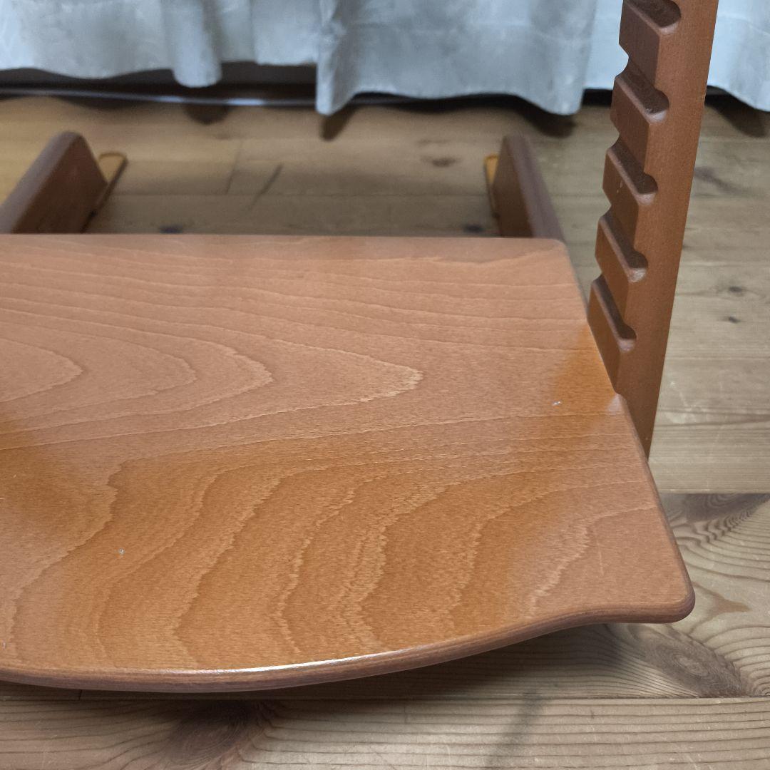 【美品】STOKKE TRIPP TRAPP チェリー シリアル5 延長ラダー付
