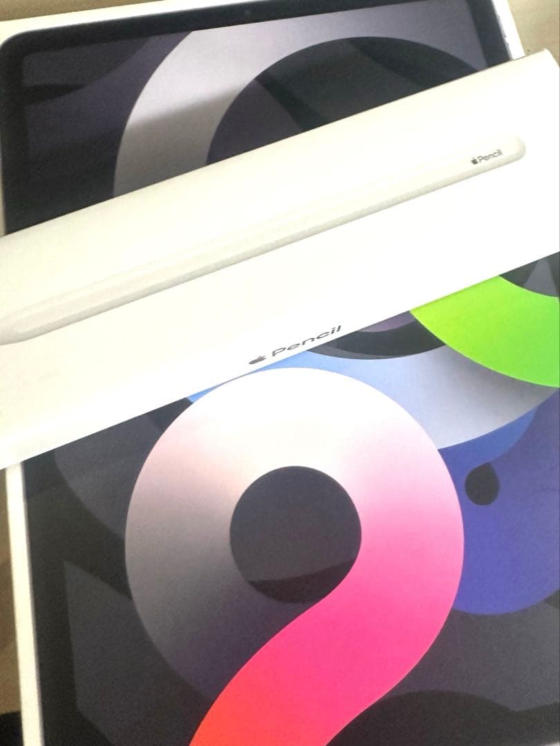 iPadAir 4 256GB スペースグレー【美品】 pencil2 付属品