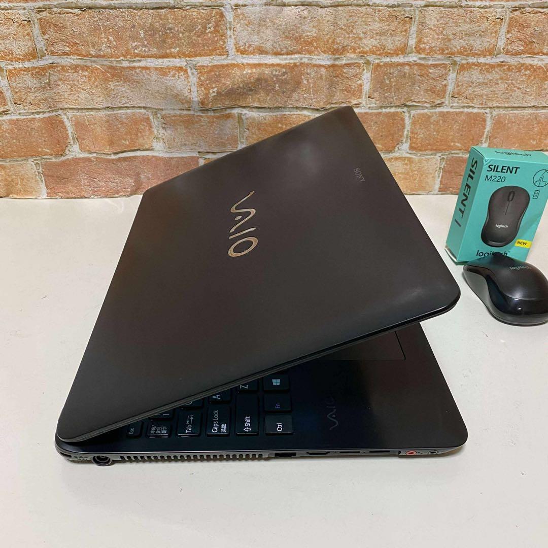 SONYノートPC Corei7 高速起動SSDメモリ8GB Windows11