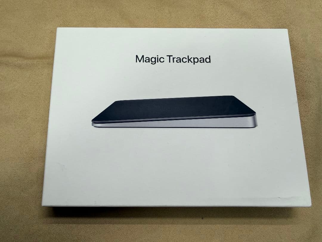【美品ほぼ未使用】Apple Magic Trackpad(USB-C)ブラック