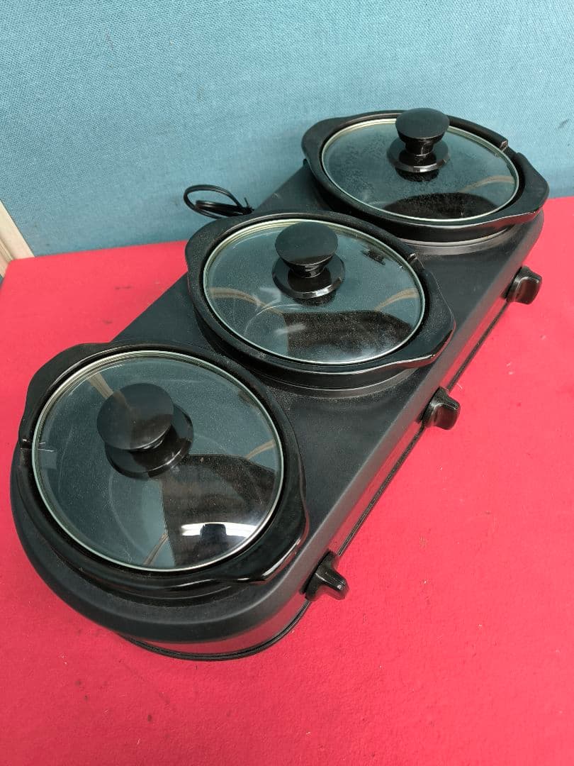 美品　KOOC　トリプルスロークッカー