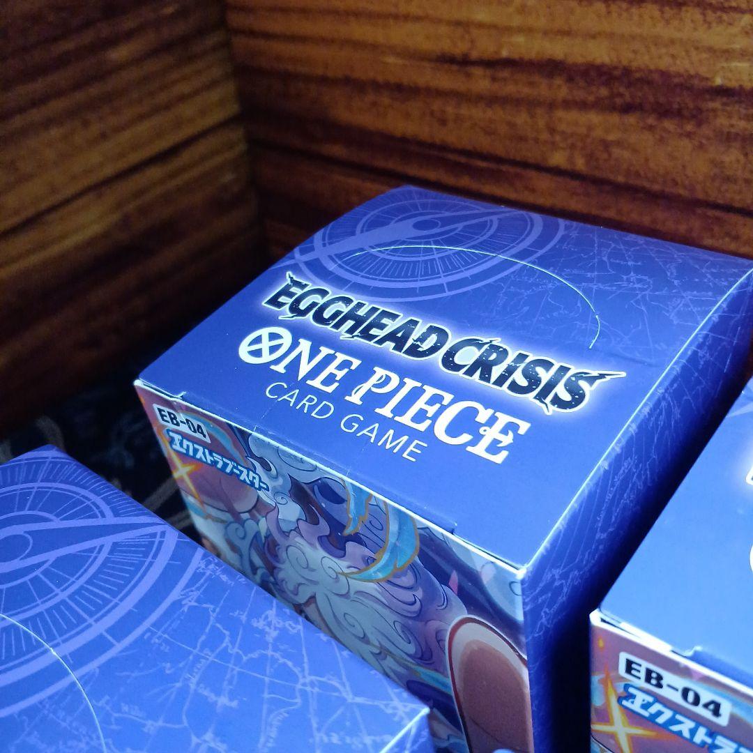 EGGHEAD CRISIS ワンピースカード 未開封BOX テープ付き4BOX