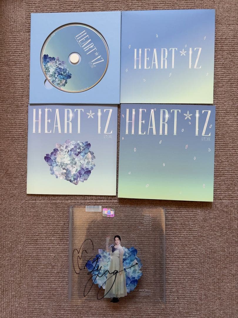 HEART*IZ ウォニョン 直筆サイン入り アルバム