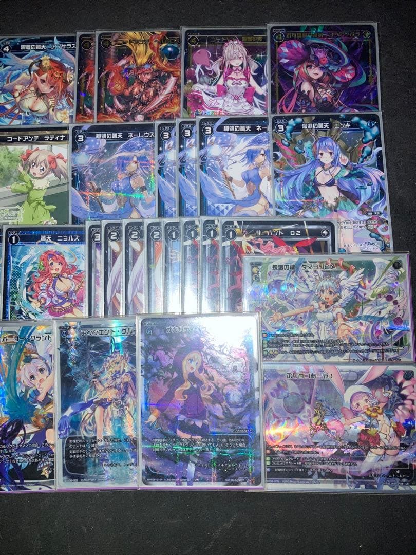 ウィクロス 青タマ　デッキ ホロ多数　wixoss