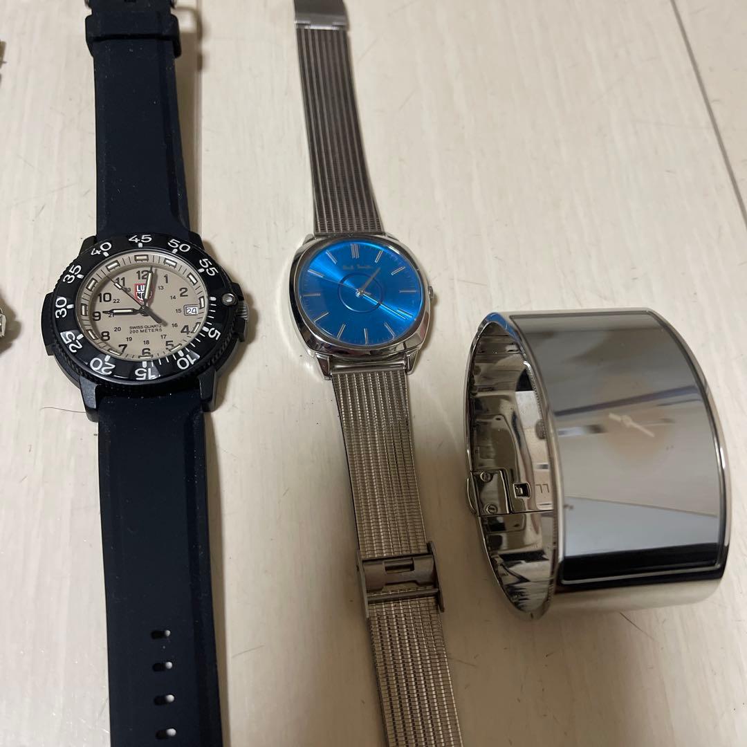 カルバンクライン　ポールスミス　ジバンシー　Gショック色々腕時計