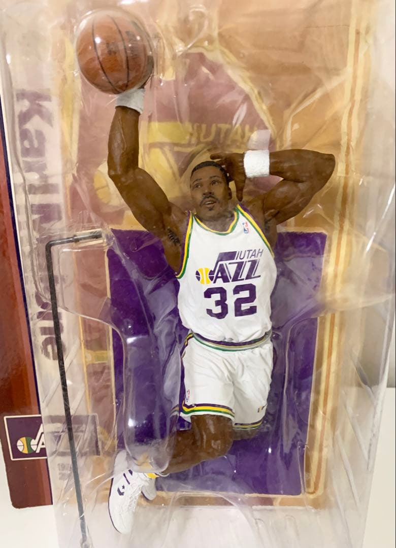 Mcfarlane マクファーレン NBAフィギュア カール・マローン ジャズ