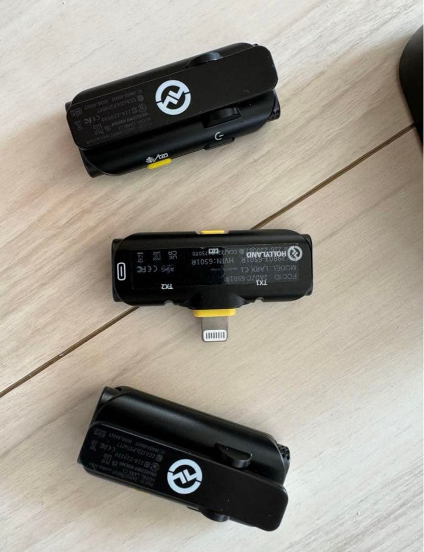 HOLLYLAND LARK C1 マイク(iPhone用) 黒