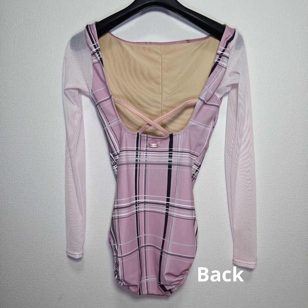 【新品】stina スティナ typeO silky pink レオタード　大人