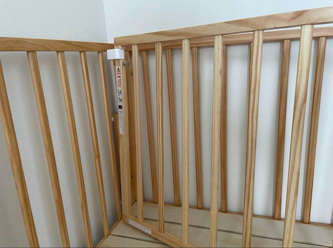 値下げ！！【美品】そいねーるミニ　ベビーベッド　ナチュラル　大和屋　ヤマトヤ