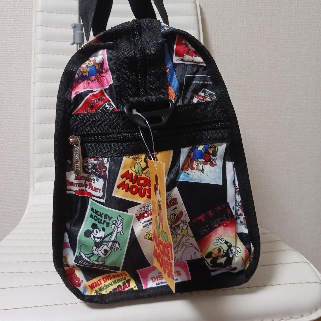 2647　レスポートサック　ボストンバッグ　ディズニー　ポーチ付　未使用