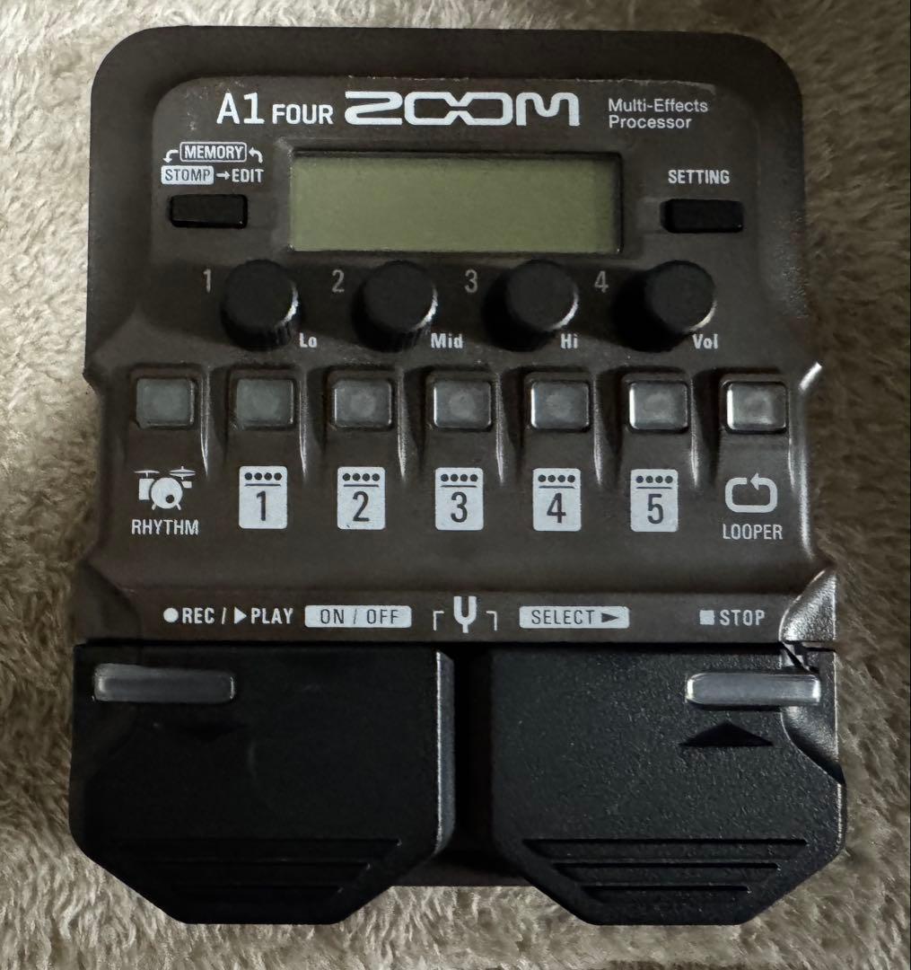 ZOOM A1 FOUR マルチエフェクター　中古美品　お値下げ