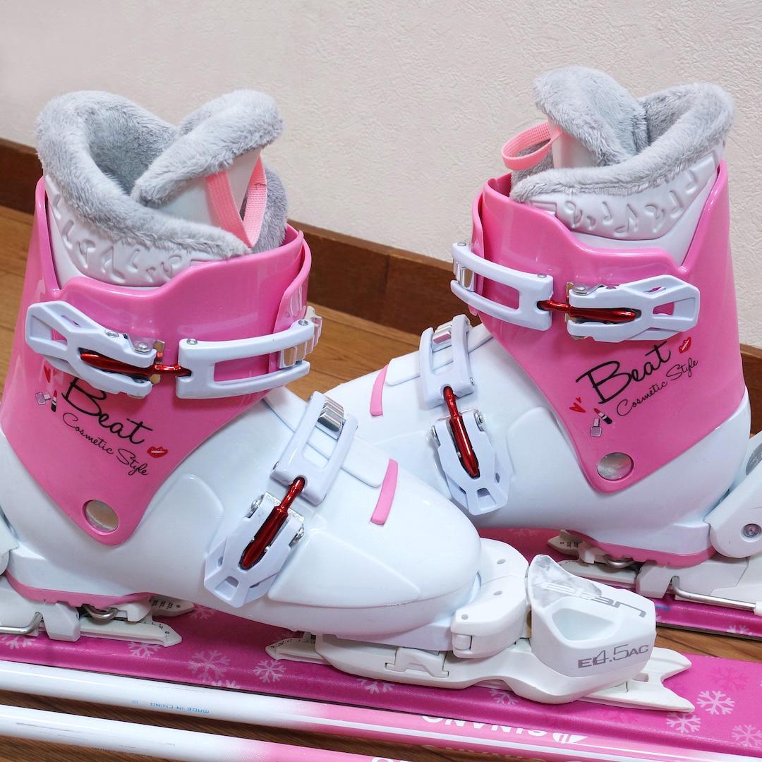 メンテ済 120cm 靴22cm ELAN スキーセット