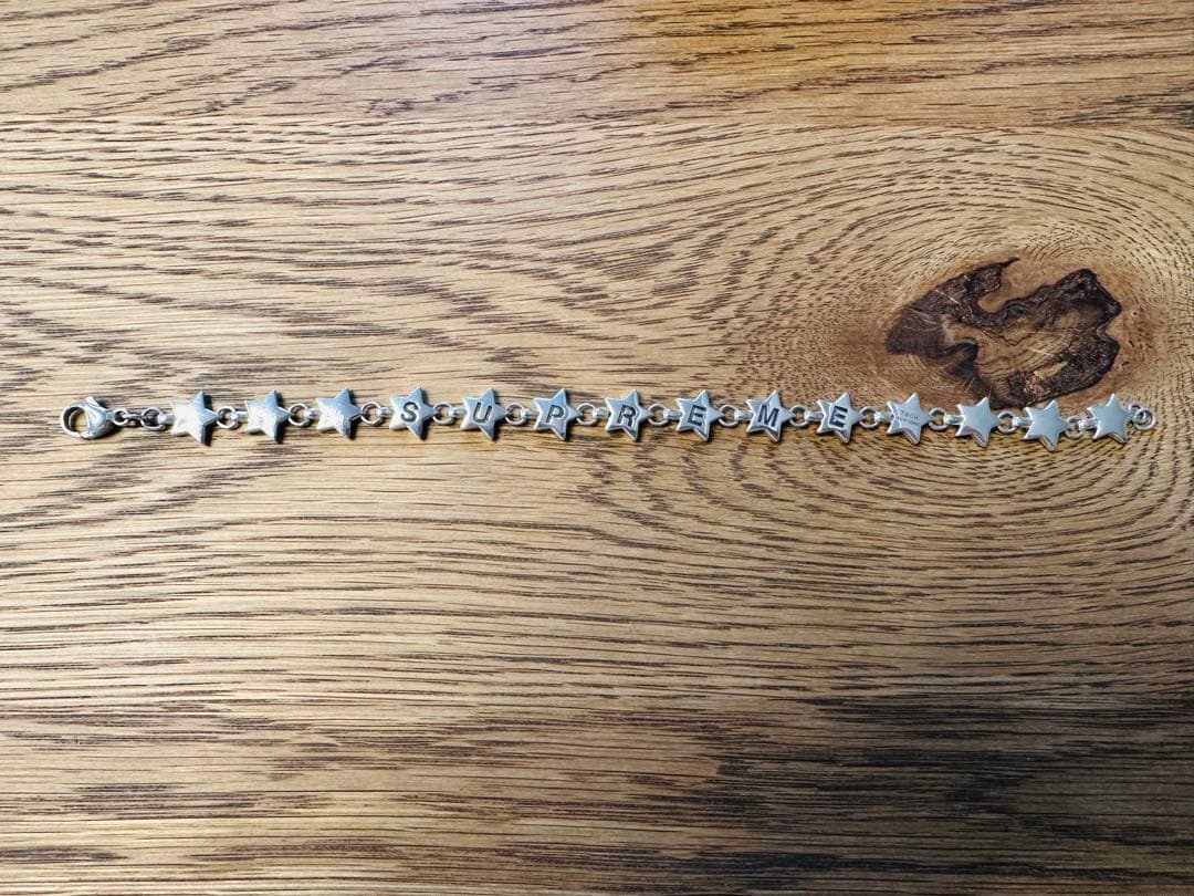 美品Tiffany × supremeスター ブレスレット blacelet