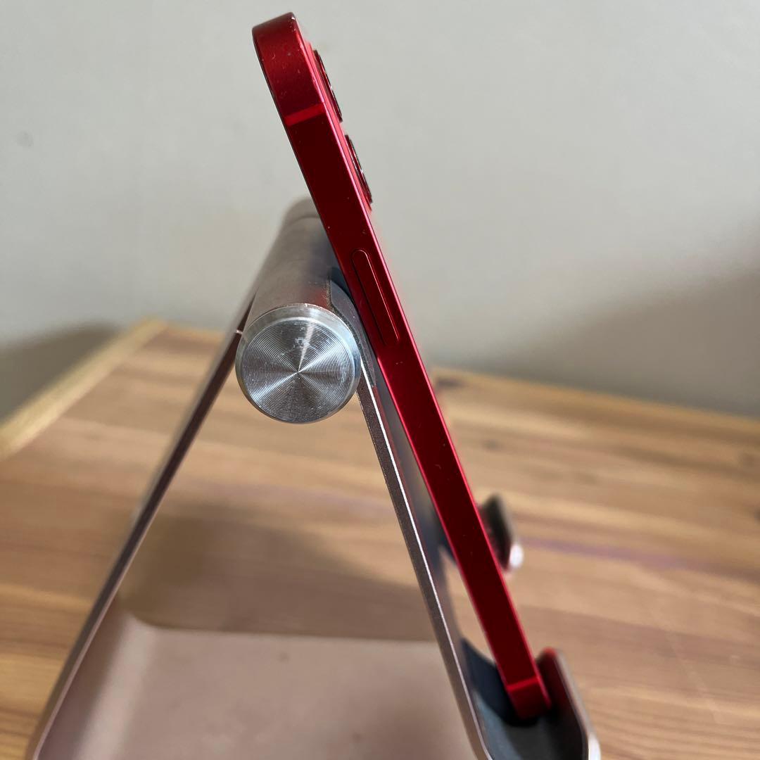 バッテリー新品100%！iPhone12 RED レッド128GB