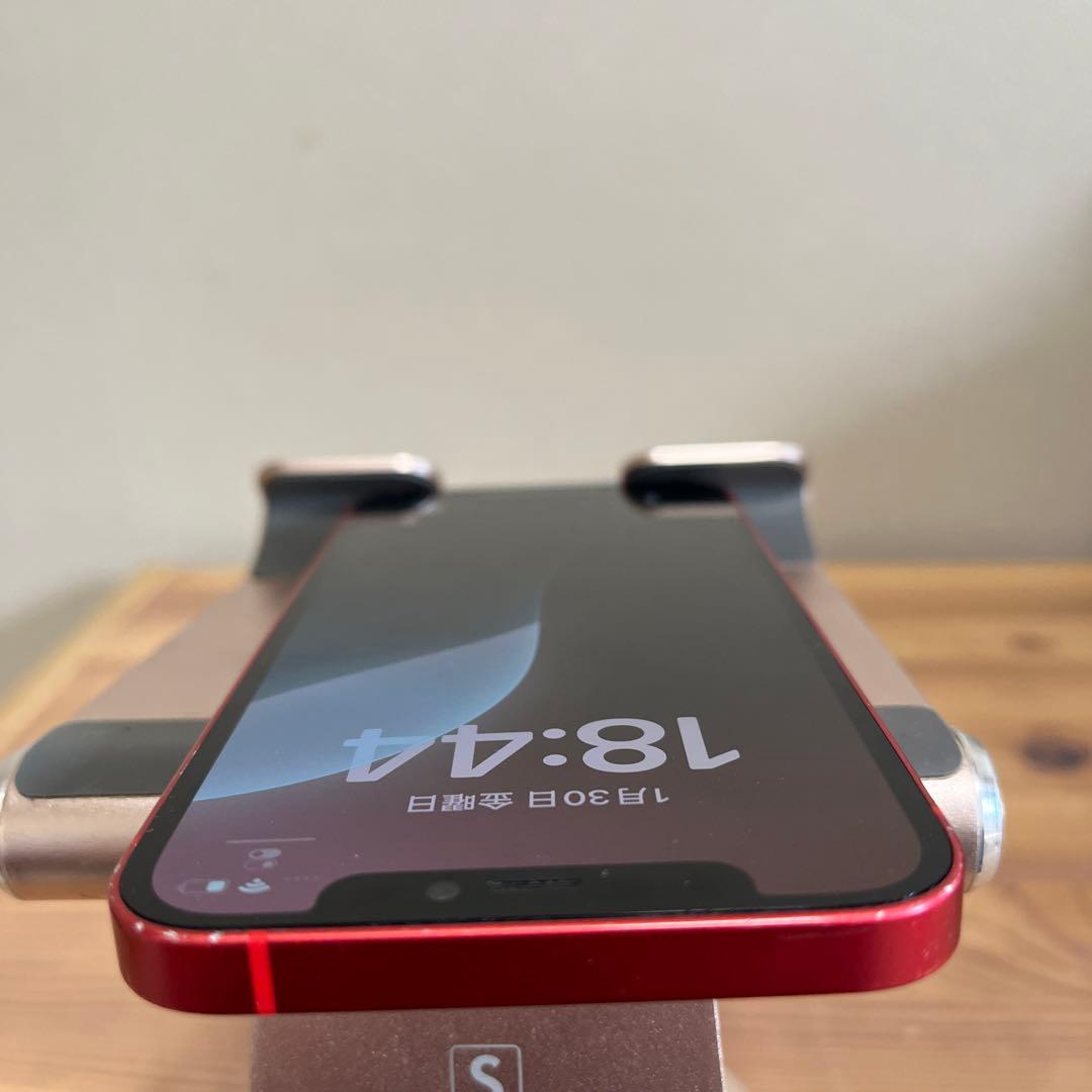 バッテリー新品100%！iPhone12 RED レッド128GB