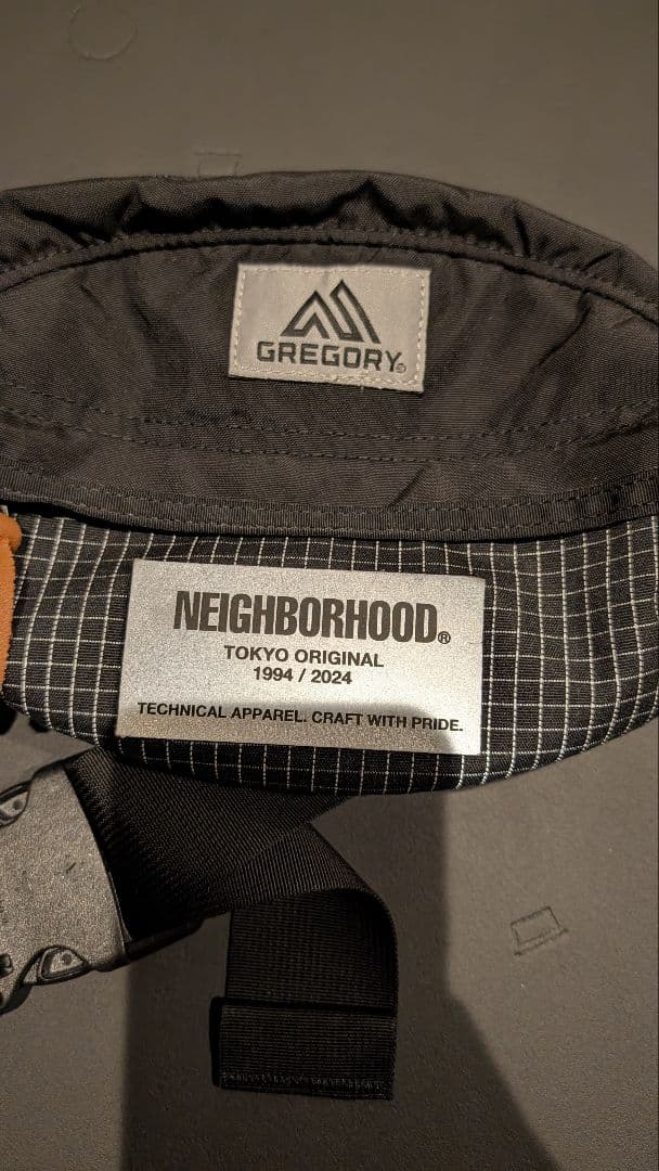 NEIGHBORHOOD GREGORY ボディバッグ ブラック