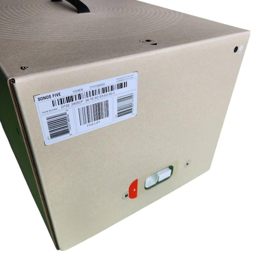 【新品未使用】SONOS Five ホワイト Wi-Fi プレミアムスピーカー