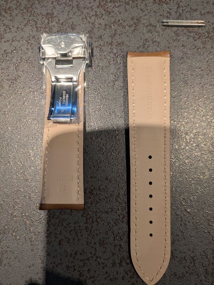 Hamilton　純正レザーベルト