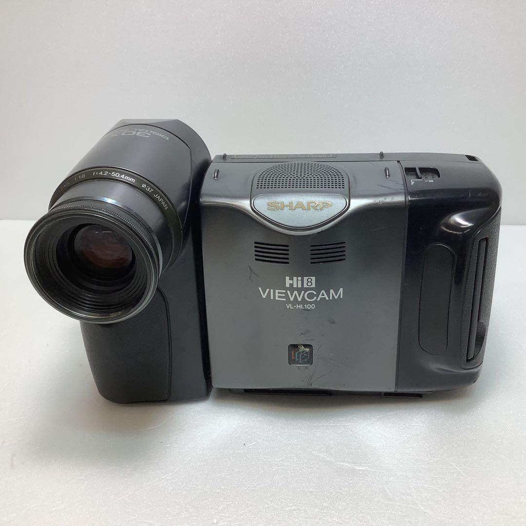 SHARP Hi8VIEWCAM VL-HL100液晶8ミリビデオカメラ