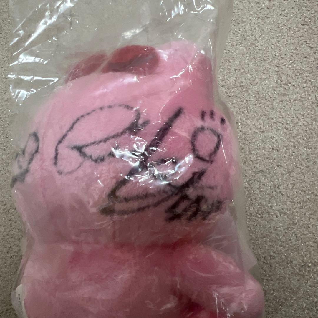 ボートレース　ピンクルサイン入りぬいぐるみ　武井莉里佳　神里琴音　競艇