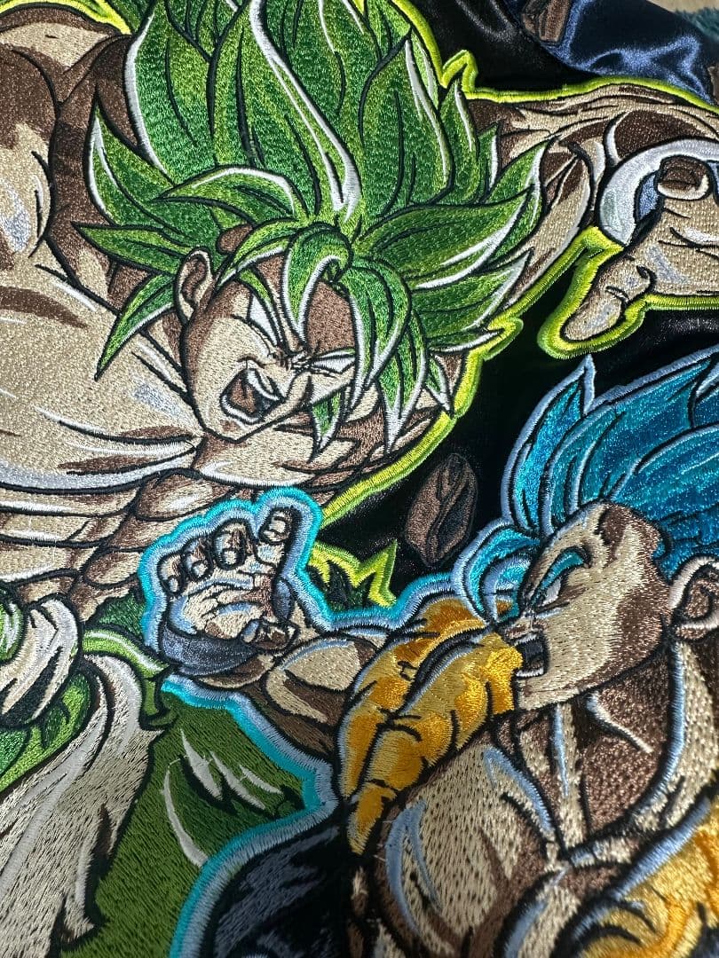 未使用 [世界28着限定] ドラゴンボール BROLY GOGETA スカジャン