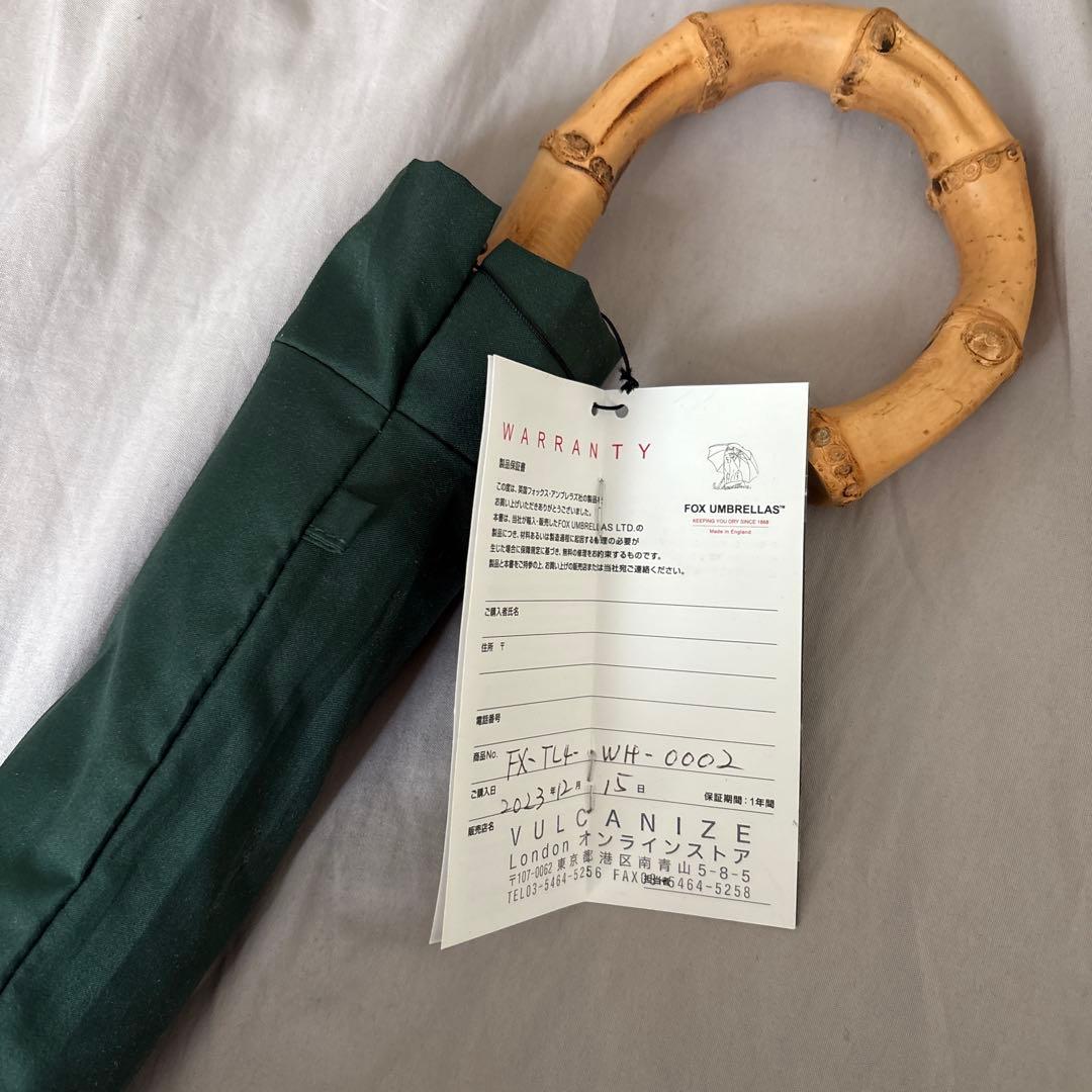 【値下げ/新品美品】FOX UMBRELLAS WH-600 折りたたみ傘