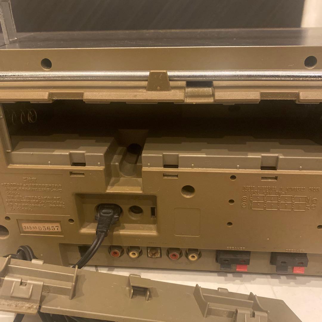 昭和レトロ【動作ジャンク品】National ラジカセRX-C45