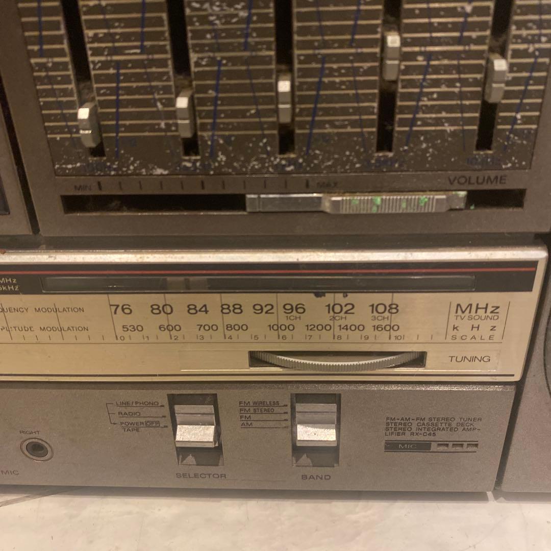 昭和レトロ【動作ジャンク品】National ラジカセRX-C45