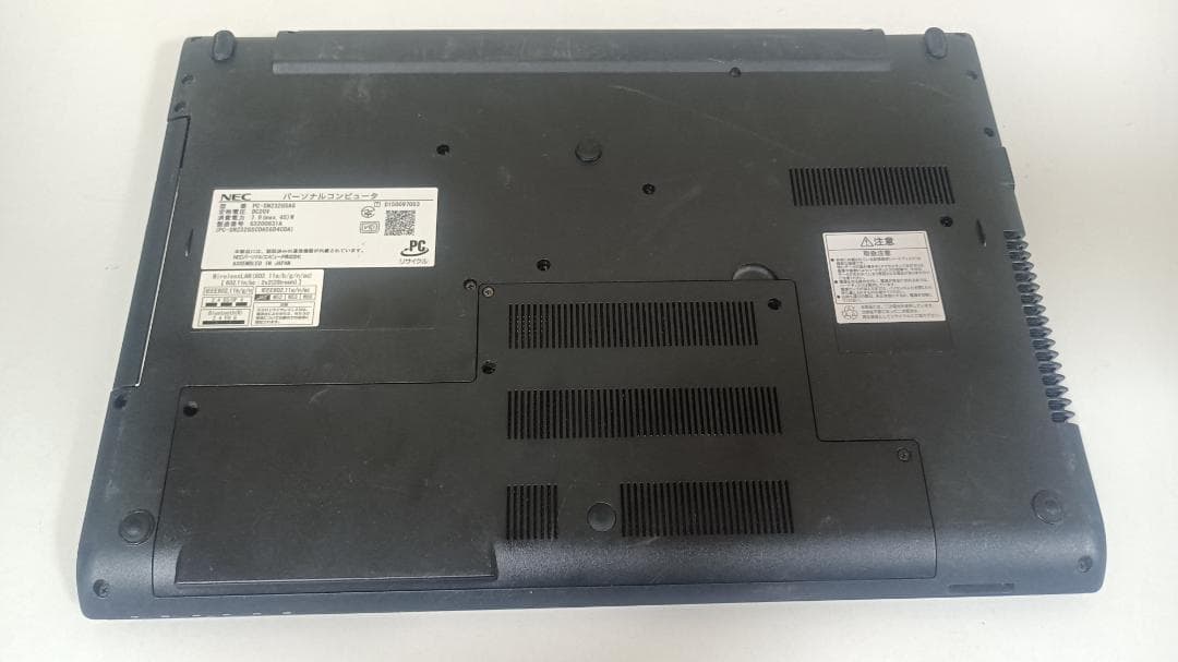 ノートパソコンNEC 第六世代 Core i3 SSD128G メモリ8G