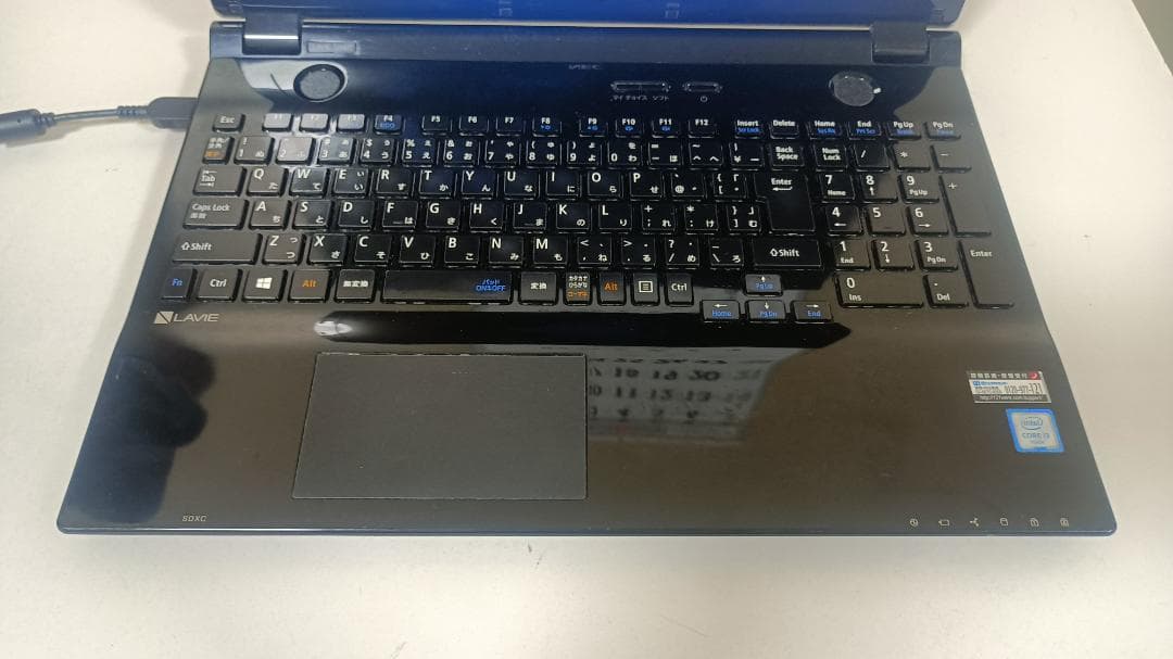 ノートパソコンNEC 第六世代 Core i3 SSD128G メモリ8G
