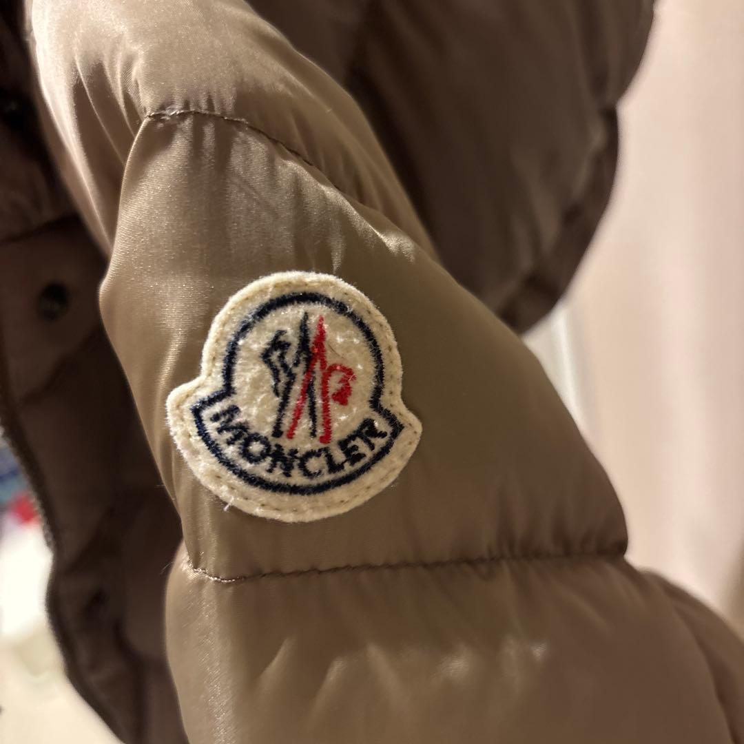 MONCLER 茶色 ロングダウンジャケット