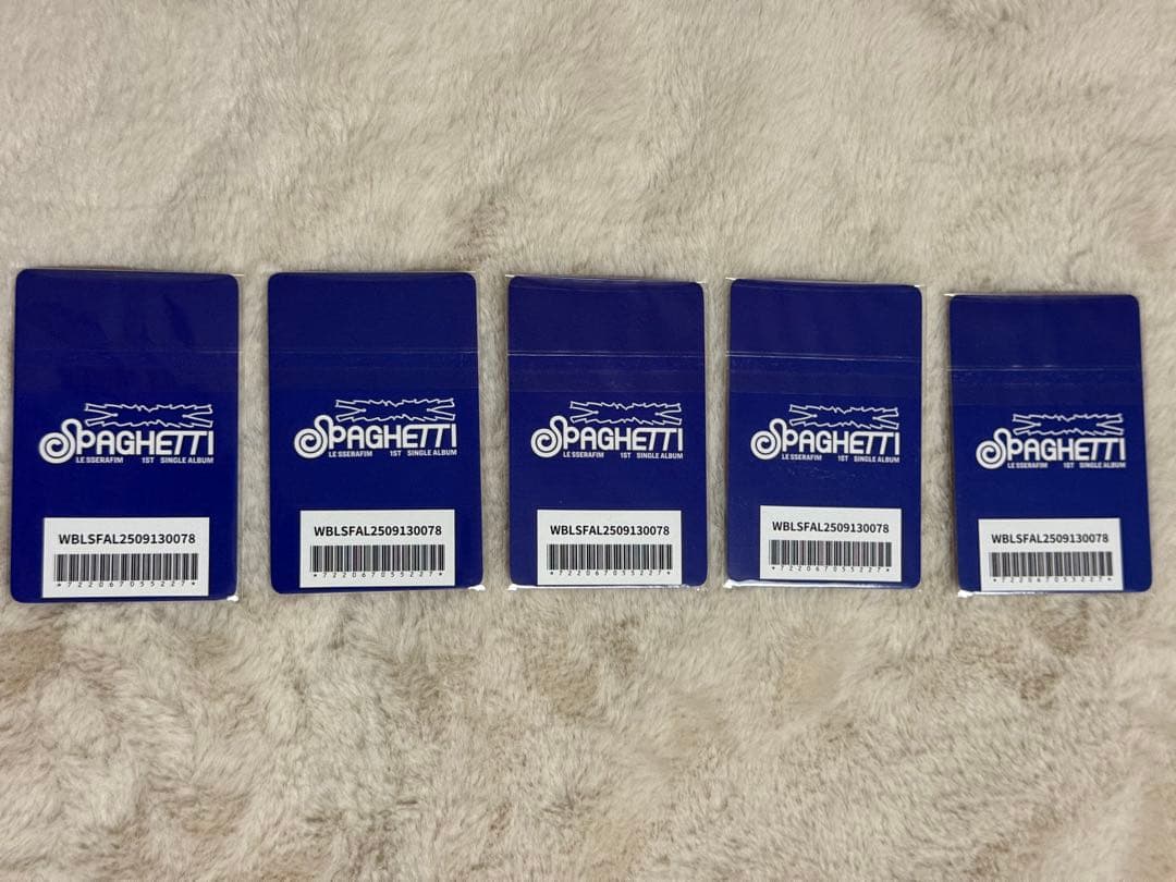 06. ルセラフィム SPAGHETTI Weverse 先着ラキドロ2 CD付