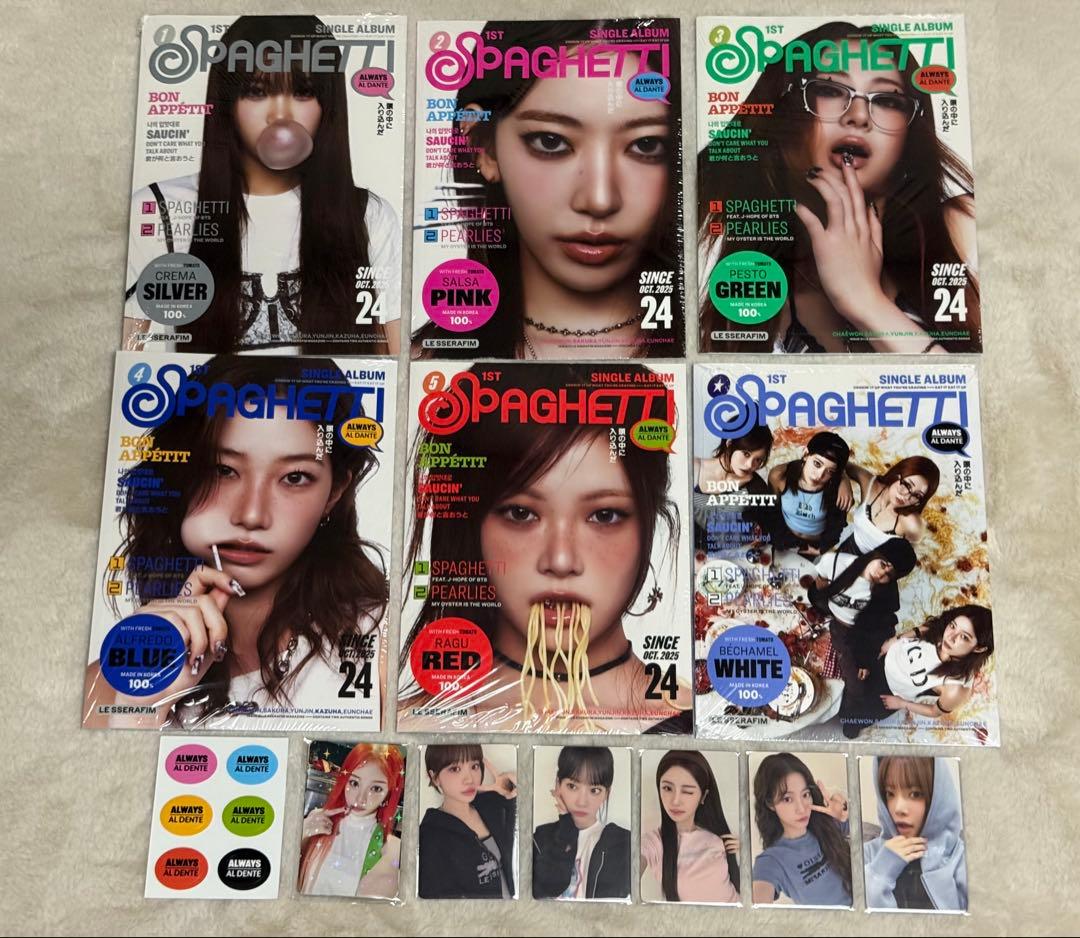 06. ルセラフィム SPAGHETTI Weverse 先着ラキドロ2 CD付