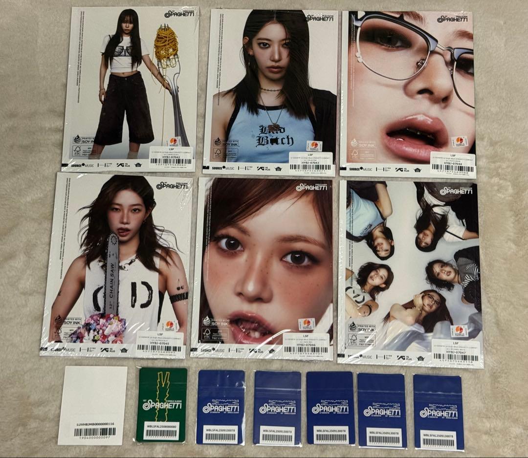 06. ルセラフィム SPAGHETTI Weverse 先着ラキドロ2 CD付