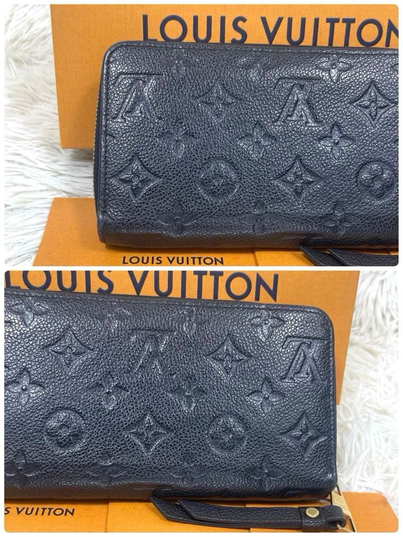 美品‼️ ルイヴィトン　長財布　ジッピーウォレット　モノグラム　アンプラント
