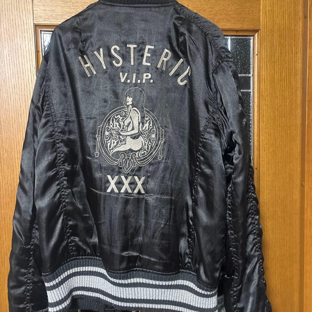 HYSTERIC ブラック スカジャン