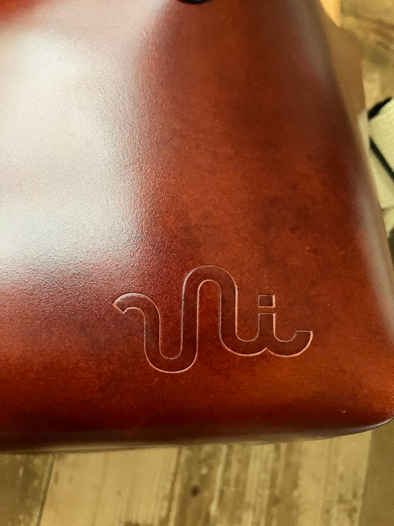 Uni&coユニ&コー メッセンジャーバッグ 茶色 キャメル 超美品