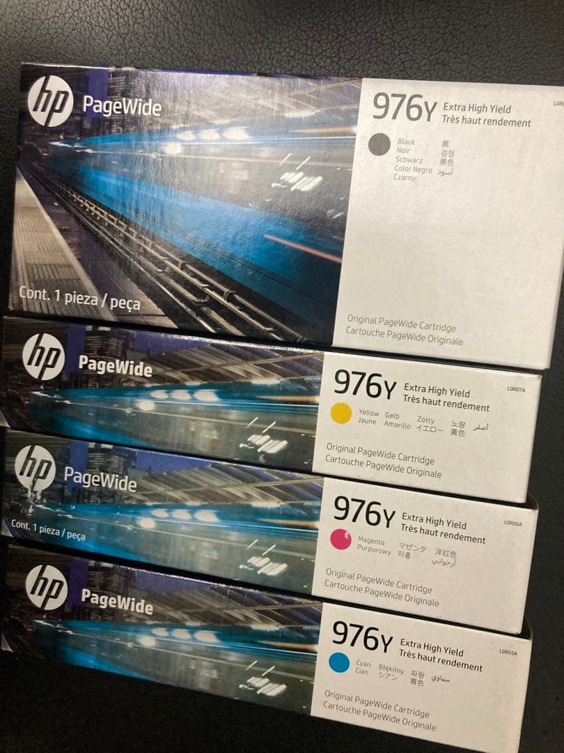 HP PageWide 976Y インクカートリッジ4個セット