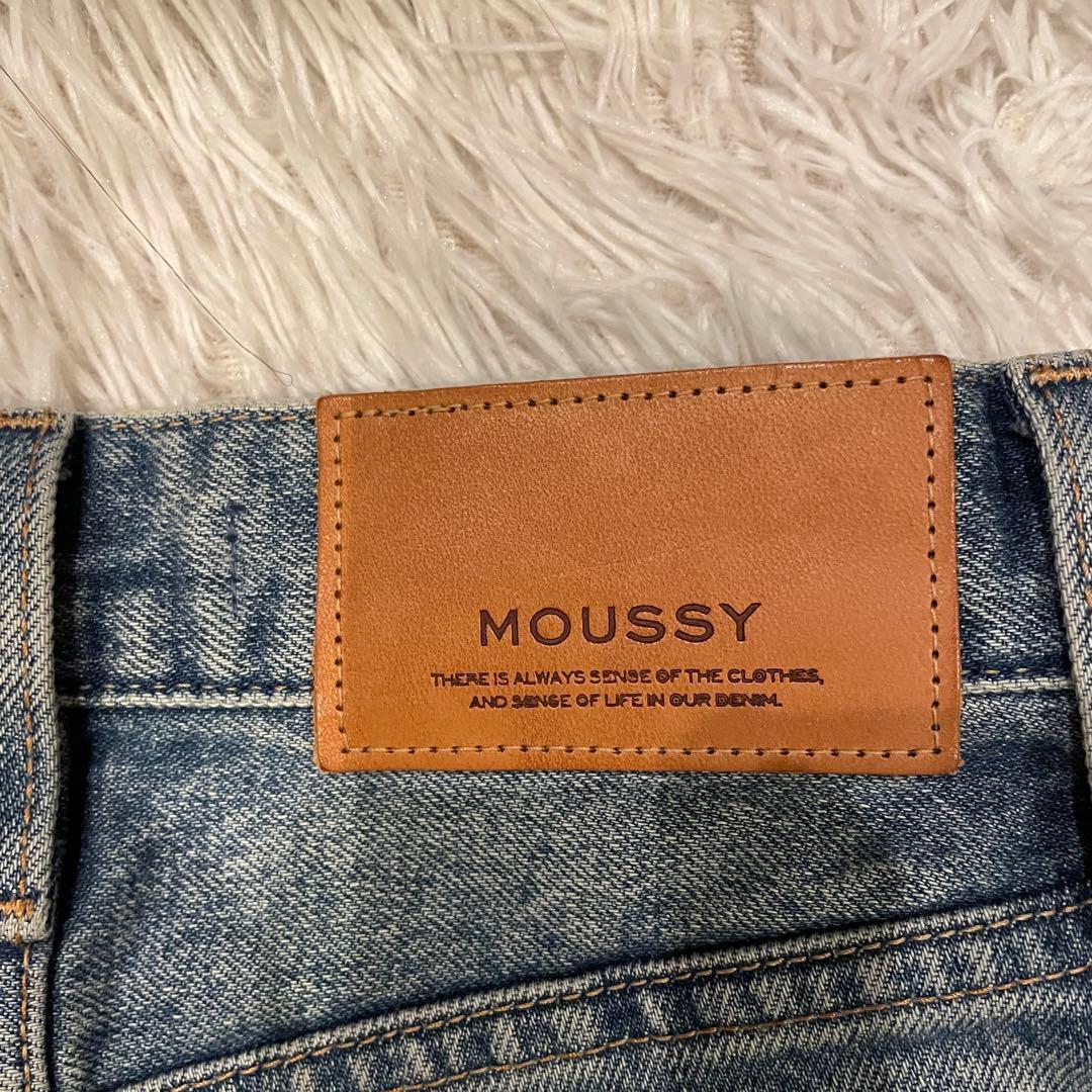 日本製　MOUSSY マウジー　MVS FLARE デニムパンツ　24インチ