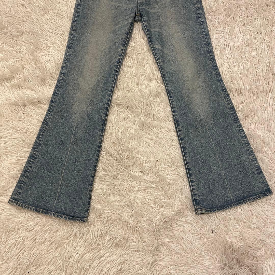 日本製　MOUSSY マウジー　MVS FLARE デニムパンツ　24インチ